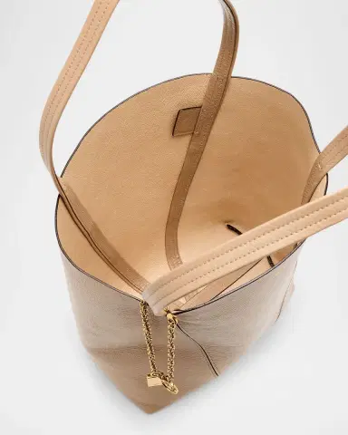Chloé Spin Medium Tote Bag in Leather | Thumbnail 57 Chloé Spin Medium Tote Bag in Leather | Thumbnail 57