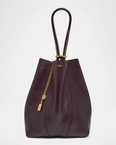 Chloé Spin Medium Tote Bag in Leather | Thumbnail 74 Chloé Spin Medium Tote Bag in Leather | Thumbnail 74