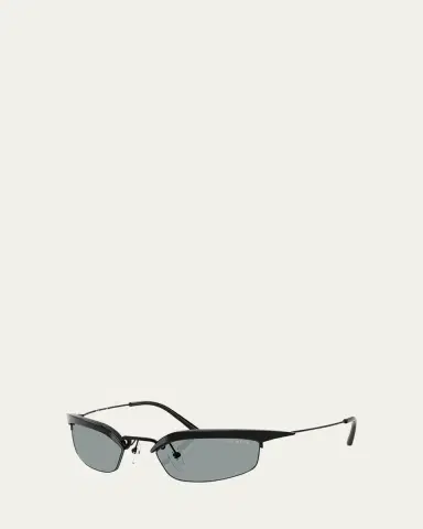 Prada B50S Rectangle Metal Sunglasses | Thumbnail 2 Prada B50S Rectangle Metal Sunglasses | Thumbnail 2