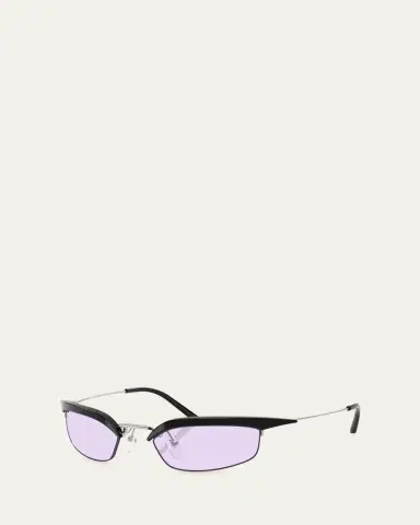 Prada B50S Rectangle Metal Sunglasses | Thumbnail 5 Prada B50S Rectangle Metal Sunglasses | Thumbnail 5