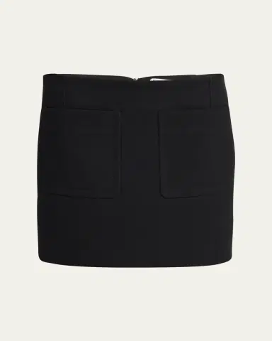 Bottega Veneta Front-Pockets Mini Pencil Skirt | Thumbnail 5 Bottega Veneta Front-Pockets Mini Pencil Skirt | Thumbnail 5