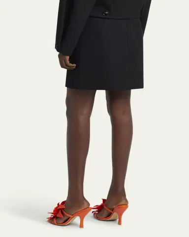 Bottega Veneta Front-Pockets Mini Pencil Skirt | Thumbnail 8 Bottega Veneta Front-Pockets Mini Pencil Skirt | Thumbnail 8