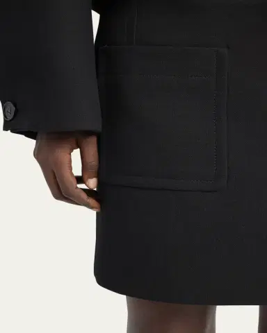 Bottega Veneta Front-Pockets Mini Pencil Skirt | Thumbnail 9 Bottega Veneta Front-Pockets Mini Pencil Skirt | Thumbnail 9