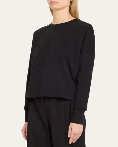 Studio Nicholson Long-Sleeve Jersey T-Shirt | Thumbnail 4 Studio Nicholson Long-Sleeve Jersey T-Shirt | Thumbnail 4