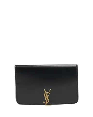 Saint Laurent YSL Passport Holder in Calfskin | Thumbnail 1 Saint Laurent YSL Passport Holder in Calfskin | Thumbnail 1
