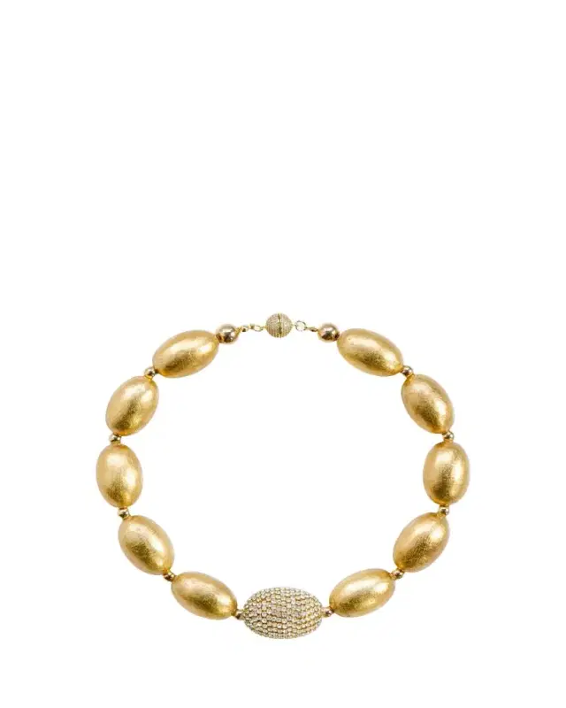 Cherie 18" Necklace in Gold Glimmer Cherie 18" Necklace in Gold Glimmer