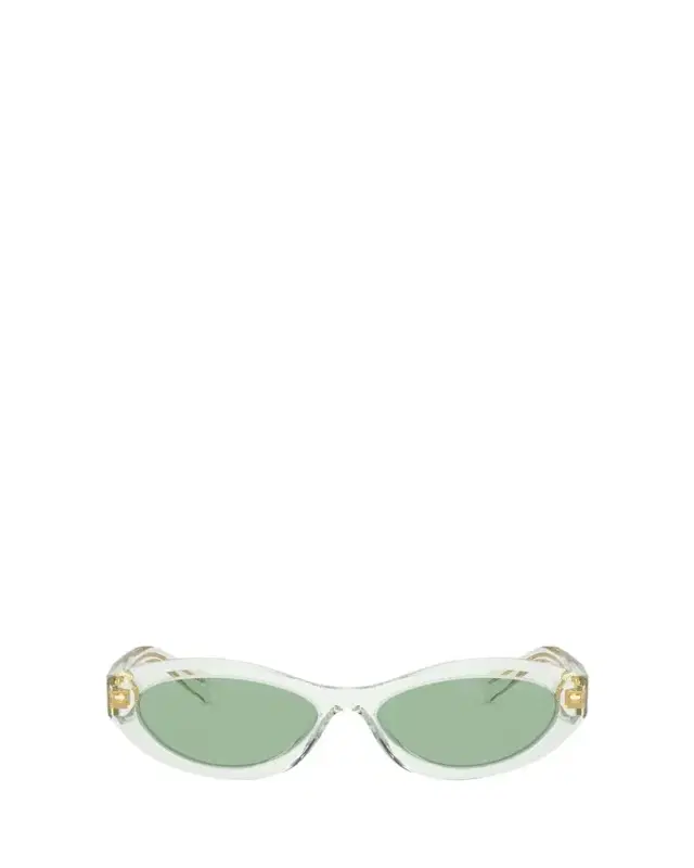 PR 26ZS Beveled Acetate & Plastic Oval Sunglasses PR 26ZS Beveled Acetate & Plastic Oval Sunglasses