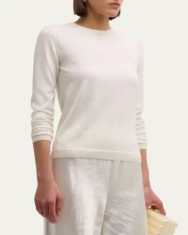 Ralph Lauren Collection Cashmere Crewneck Sweater | Thumbnail 4 Ralph Lauren Collection Cashmere Crewneck Sweater | Thumbnail 4