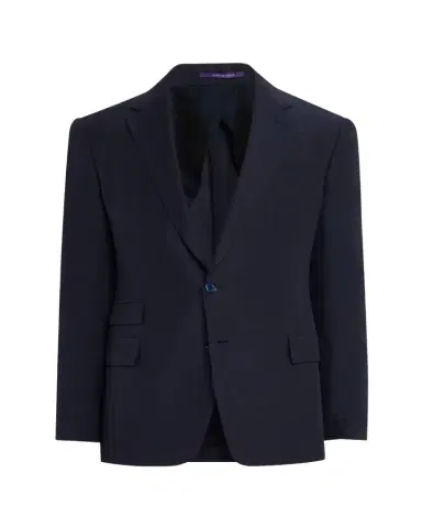 Ralph Lauren Purple Label Kent Hand-Tailored Silk-Linen Jacket | Thumbnail 1 Ralph Lauren Purple Label Kent Hand-Tailored Silk-Linen Jacket | Thumbnail 1