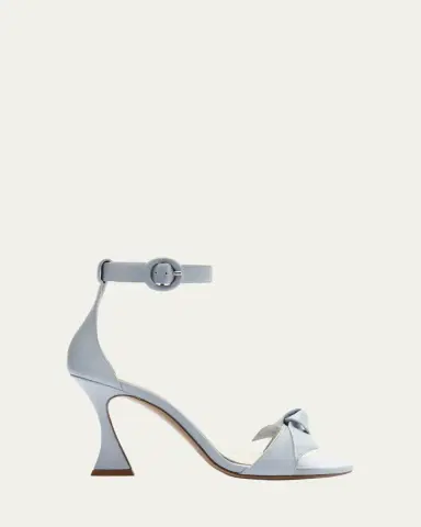Alexandre Birman Clarita Knot Ankle-Strap Leather Sandals | Thumbnail 5 Alexandre Birman Clarita Knot Ankle-Strap Leather Sandals | Thumbnail 5
