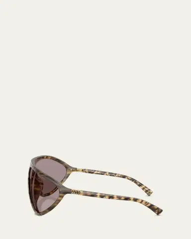 Miu Miu A01S Plastic Shield Sunglasses | Thumbnail 5 Miu Miu A01S Plastic Shield Sunglasses | Thumbnail 5
