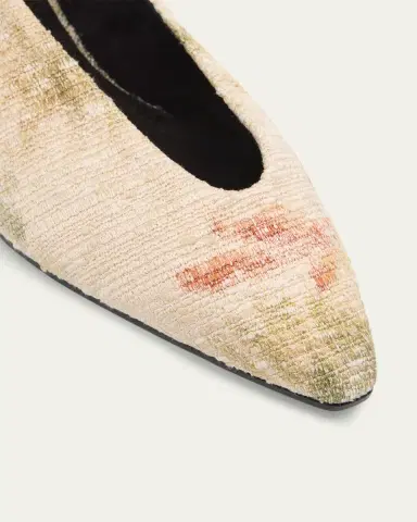 Loro Piana Rebecca Linen Ballerina Flats | Thumbnail 3 Loro Piana Rebecca Linen Ballerina Flats | Thumbnail 3