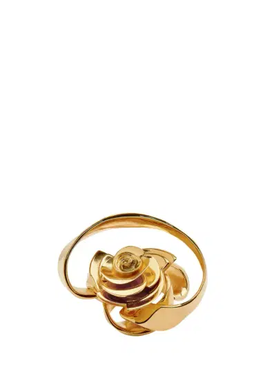 Oscar de la Renta Geometric Rose Ring | Thumbnail 3 Oscar de la Renta Geometric Rose Ring | Thumbnail 3