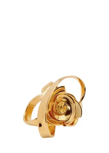 Oscar de la Renta Geometric Rose Ring | Thumbnail 1 Oscar de la Renta Geometric Rose Ring | Thumbnail 1