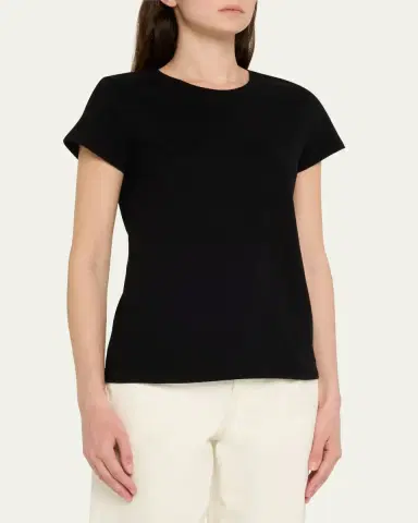 MAJESTIC FILATURES Crewneck Organic Cotton T-Shirt | Thumbnail 9 MAJESTIC FILATURES Crewneck Organic Cotton T-Shirt | Thumbnail 9
