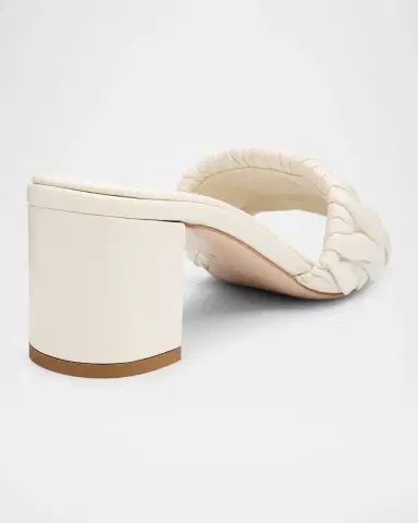 Miu Miu Quilted Leather Mule Sandals | Thumbnail 4 Miu Miu Quilted Leather Mule Sandals | Thumbnail 4