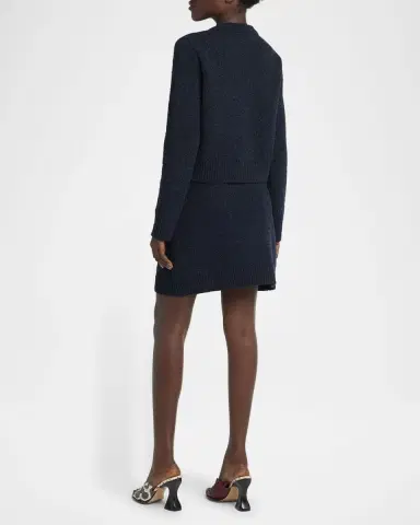 Bottega Veneta Front-Pockets Boucle Mini Skirt | Thumbnail 2 Bottega Veneta Front-Pockets Boucle Mini Skirt | Thumbnail 2