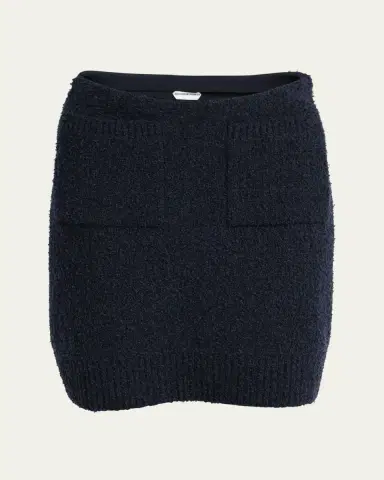 Bottega Veneta Front-Pockets Boucle Mini Skirt | Thumbnail 6 Bottega Veneta Front-Pockets Boucle Mini Skirt | Thumbnail 6