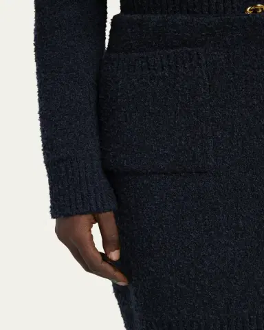 Bottega Veneta Front-Pockets Boucle Mini Skirt | Thumbnail 10 Bottega Veneta Front-Pockets Boucle Mini Skirt | Thumbnail 10