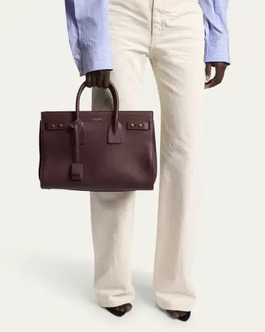 Saint Laurent Sac De Jour Small Leather Top-Handle Bag | Thumbnail 10 Saint Laurent Sac De Jour Small Leather Top-Handle Bag | Thumbnail 10