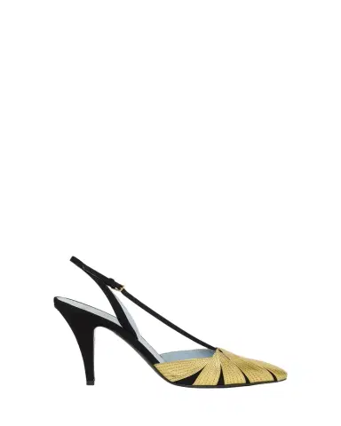 Valentino Garavani Foliage Slingback Pumps | Thumbnail 1 Valentino Garavani Foliage Slingback Pumps | Thumbnail 1