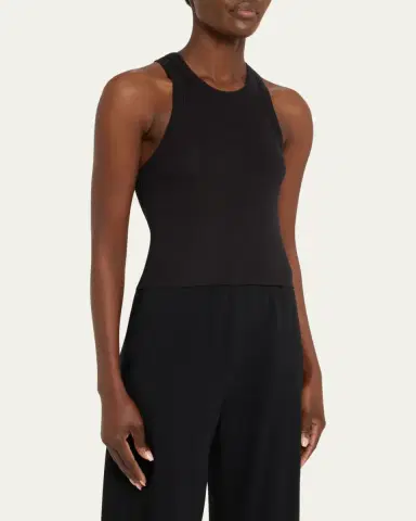 NSF Clothing Amaya Rib Cropped Tank Top | Thumbnail 4 NSF Clothing Amaya Rib Cropped Tank Top | Thumbnail 4