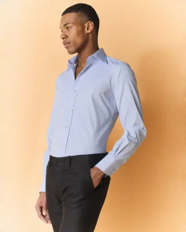 TOM FORD Men's Cotton Dress Shirt | Thumbnail 2 TOM FORD Men's Cotton Dress Shirt | Thumbnail 2