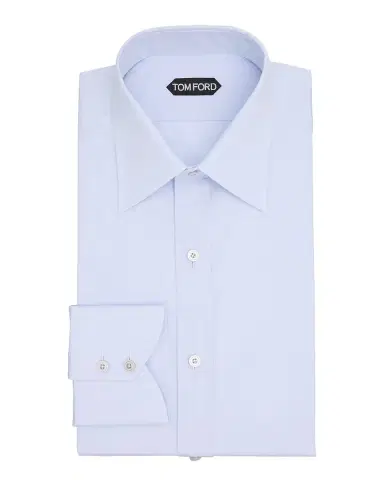 TOM FORD Men's Cotton Dress Shirt | Thumbnail 3 TOM FORD Men's Cotton Dress Shirt | Thumbnail 3