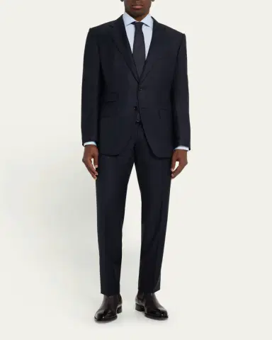 Tom Ford Men's O'Connor Herringbone Suit | Thumbnail 2 Tom Ford Men's O'Connor Herringbone Suit | Thumbnail 2