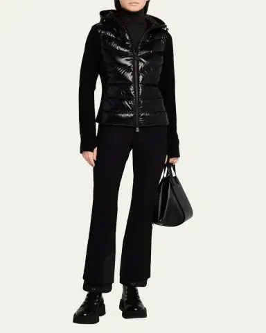 Moncler Grenoble Puffer Polar Fleece Zip-Up Cardigan | Thumbnail 2 Moncler Grenoble Puffer Polar Fleece Zip-Up Cardigan | Thumbnail 2