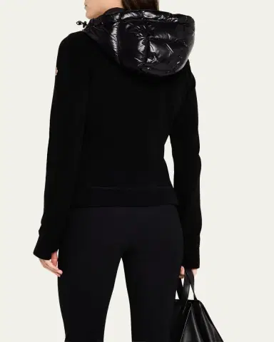 Moncler Grenoble Puffer Polar Fleece Zip-Up Cardigan | Thumbnail 3 Moncler Grenoble Puffer Polar Fleece Zip-Up Cardigan | Thumbnail 3