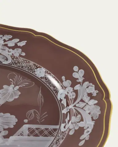 Ginori 1735 Oriente Italiano Castagna Dinner Plate | Thumbnail 3 Ginori 1735 Oriente Italiano Castagna Dinner Plate | Thumbnail 3