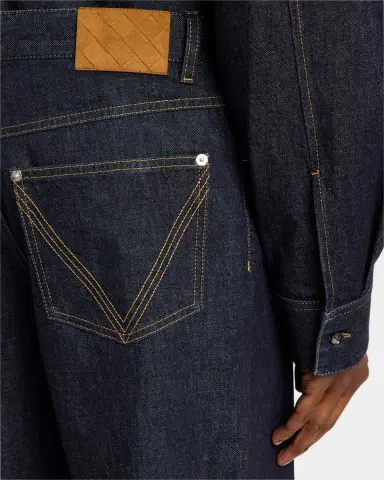 Bottega Veneta Men's Soft Denim Trousers | Thumbnail 4 Bottega Veneta Men's Soft Denim Trousers | Thumbnail 4