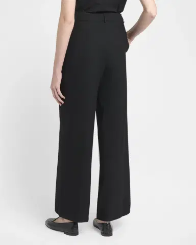 Giorgio Armani Fluid Wool Straight-Leg Trousers | Thumbnail 2 Giorgio Armani Fluid Wool Straight-Leg Trousers | Thumbnail 2