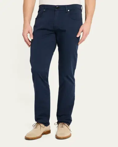 Cesare Attolini Men's Stretch Five-Pocket Pants | Thumbnail 4 Cesare Attolini Men's Stretch Five-Pocket Pants | Thumbnail 4