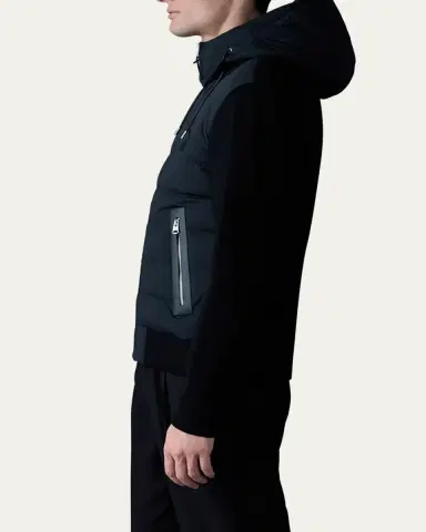 Mackage Men's Andrew Hybrid Down Knit Jacket | Thumbnail 4 Mackage Men's Andrew Hybrid Down Knit Jacket | Thumbnail 4