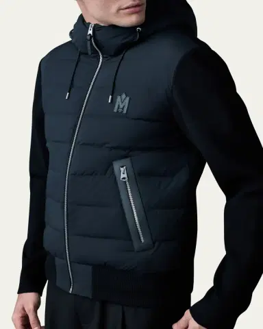 Mackage Men's Andrew Hybrid Down Knit Jacket | Thumbnail 5 Mackage Men's Andrew Hybrid Down Knit Jacket | Thumbnail 5