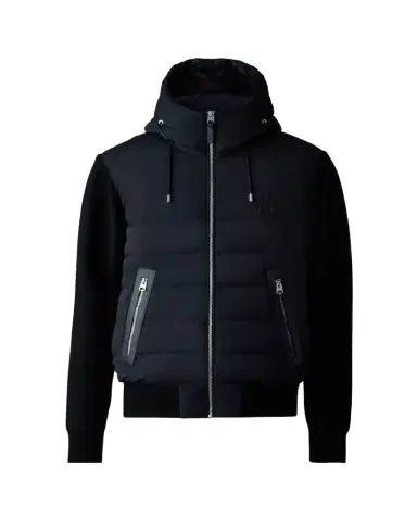 Mackage Men's Andrew Hybrid Down Knit Jacket | Thumbnail 1 Mackage Men's Andrew Hybrid Down Knit Jacket | Thumbnail 1