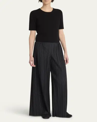 The Row Gala Wide-Leg Pleated Pants | Thumbnail 3 The Row Gala Wide-Leg Pleated Pants | Thumbnail 3