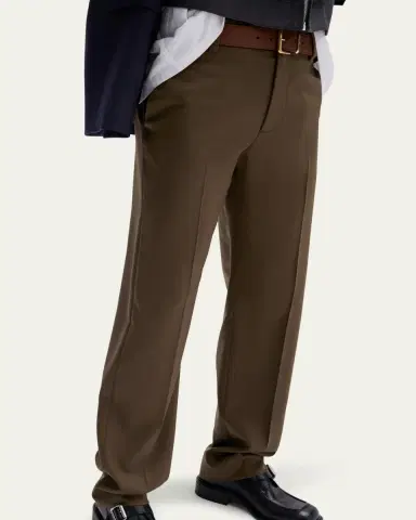 Miu Miu Straight Leg Wool Pants | Thumbnail 2 Miu Miu Straight Leg Wool Pants | Thumbnail 2