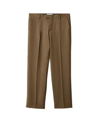 Miu Miu Straight Leg Wool Pants | Thumbnail 1 Miu Miu Straight Leg Wool Pants | Thumbnail 1