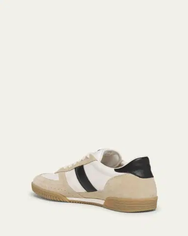 Tom Ford Men's Terence Suede and Leather Low-Top Sneakers | Thumbnail 4 Tom Ford Men's Terence Suede and Leather Low-Top Sneakers | Thumbnail 4