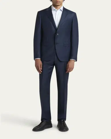 Zegna Men's Trofeo Plaid Suit | Thumbnail 2 Zegna Men's Trofeo Plaid Suit | Thumbnail 2