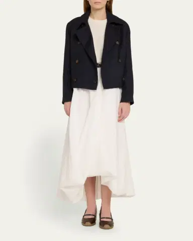 Brunello Cucinelli Cap Sleeve Cashmere Sweater | Thumbnail 2 Brunello Cucinelli Cap Sleeve Cashmere Sweater | Thumbnail 2