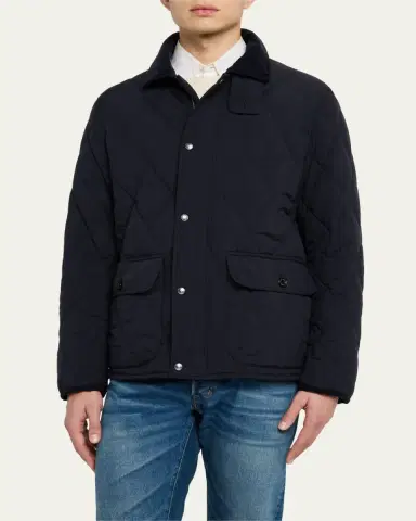 Ralph Lauren Purple Label Carleton Quilted Down Jacket | Thumbnail 4 Ralph Lauren Purple Label Carleton Quilted Down Jacket | Thumbnail 4