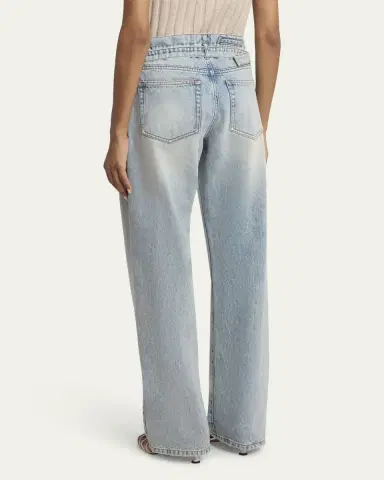 Proenza Schouler Ellsworth Belted Jeans | Thumbnail 2 Proenza Schouler Ellsworth Belted Jeans | Thumbnail 2