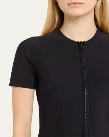 Lisa Marie Fernandez Farrah Rashguard One-Piece Swimsuit | Thumbnail 4 Lisa Marie Fernandez Farrah Rashguard One-Piece Swimsuit | Thumbnail 4