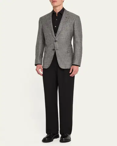 Giorgio Armani Men's Crushed Texture Sport Coat | Thumbnail 2 Giorgio Armani Men's Crushed Texture Sport Coat | Thumbnail 2