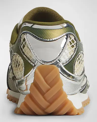 Bottega Veneta Orbit Metallic Net Runner Sneakers | Thumbnail 11 Bottega Veneta Orbit Metallic Net Runner Sneakers | Thumbnail 11