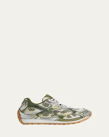 Bottega Veneta Orbit Metallic Net Runner Sneakers | Thumbnail 54 Bottega Veneta Orbit Metallic Net Runner Sneakers | Thumbnail 54